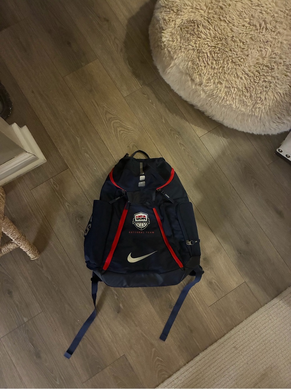 USA Nike basketball elite Navy and Red USA Team Backpack men’s size